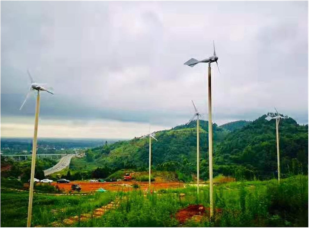 Wind Generator Wind Power Generator 1000w Wind Power Generator 3 Blades Breeze Start for Marine, RV, Home, Windmill Generator Suit (Size : Z-1000w) (Z)
