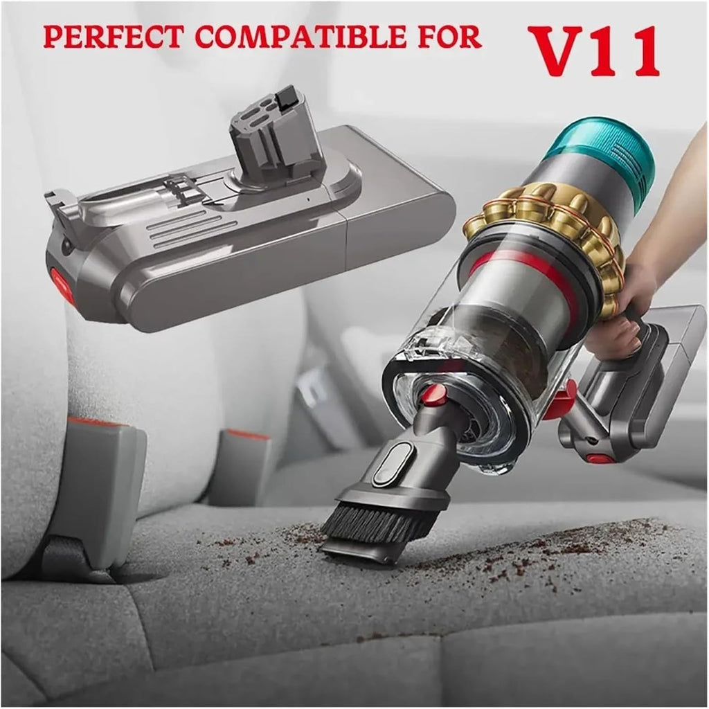 Battery, Compatible for Dyson V11 V15 Vacuum Cleaner SV22 SV28 SV29 V15 Absolute SV15 SV16 SV17 V11(2PCS Battery)
