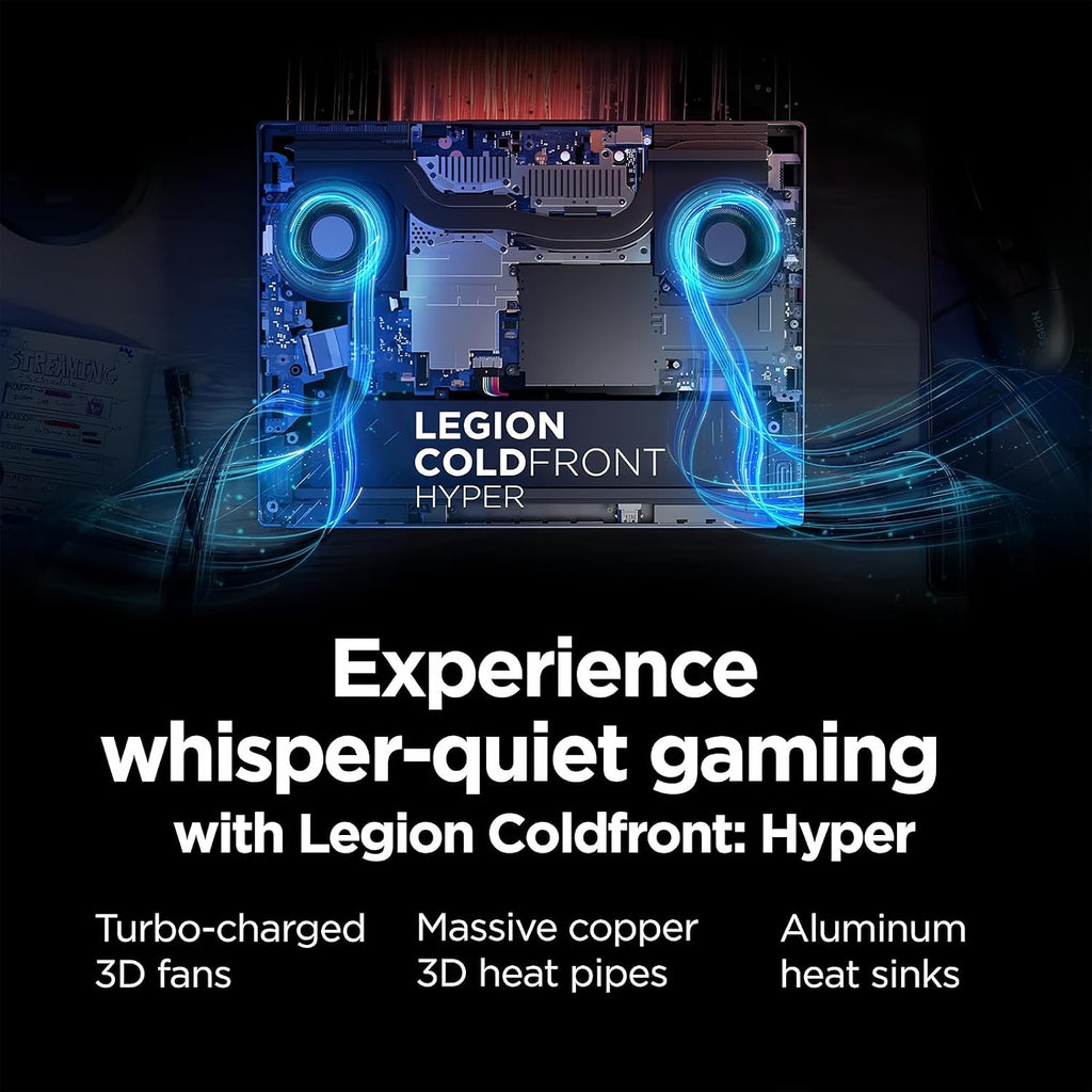 Lenovo Legion 5i 16' Gaming Laptop - Intel Core Ultra 9 275HX - GeForce RTX 5060 - WQXGA (2560x1600) - Windows 11 Pro-W/HDMI Cable (64GB RAM | 2TB PCIe SSD+pro)