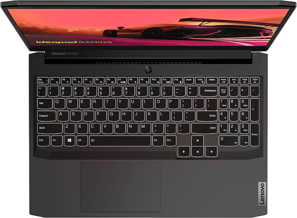 Lenovo IdeaPad Gaming 3 15 Laptop, 15.6' FHD Display, AMD Ryzen 5 5600H, NVIDIA GeForce GTX 1650, 8GB RAM, 256GB Storage, Windows 10H