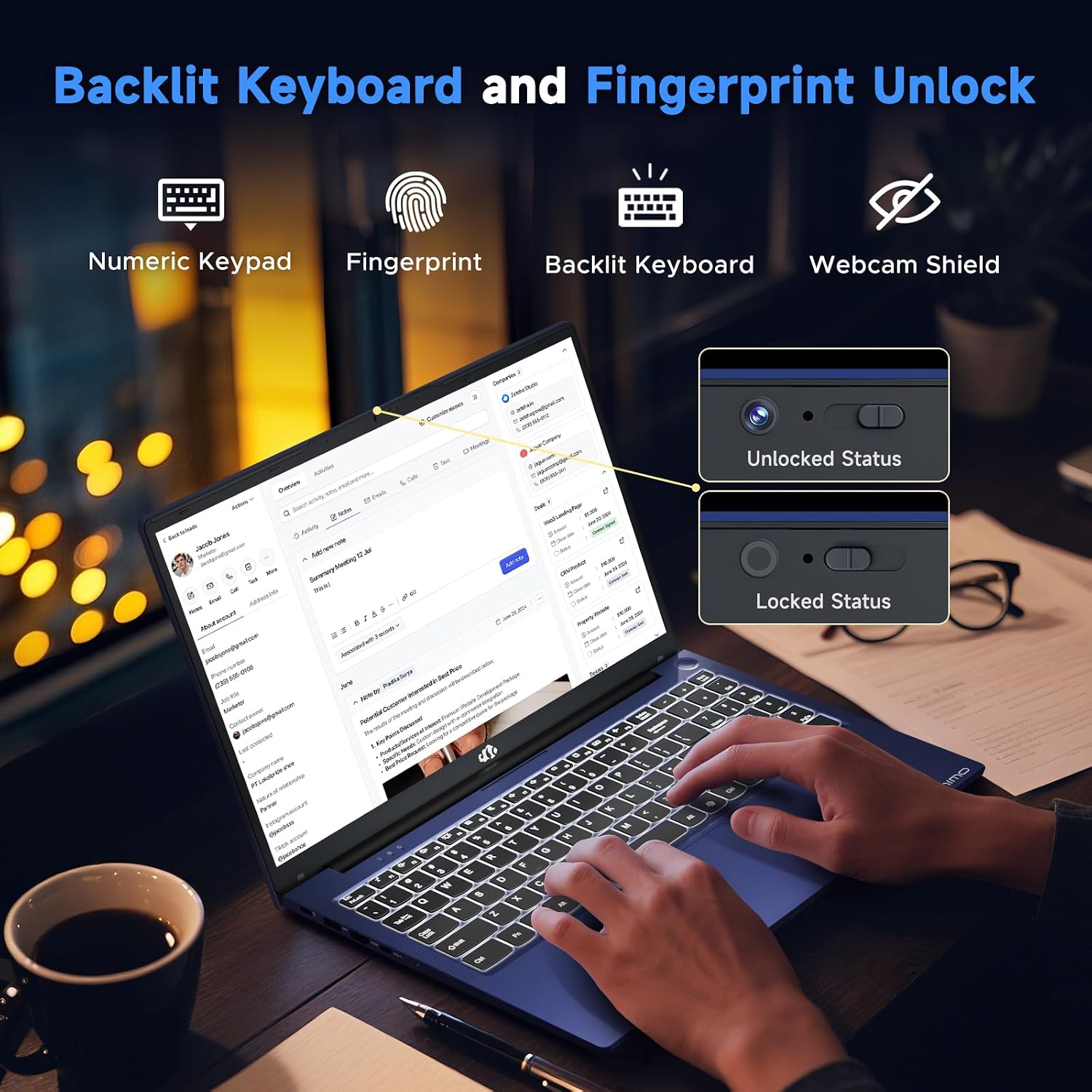 NIMO 15.6' IPS FHD-Gaming-Laptop, AMD Ryzen 7 7735HS 16GB DDR5 RAM 512GB SSD (8C/16T, Up to 4.75GHz) Computer Laptop with Radeon 680M Graphics 100W Type-C Backlit Keyboard Fingerprint
