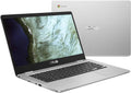2021 New ASUS Chromebook 15.6' FHD 1080P Touchscreen with Intel Quad Core Pentium Processor N4200, 4GB RAM, 64GB SSD Storage, Webcam, 802.11AC WiFi, Bluetooth, USB3.1 Type-C, Google Chrome OS-Silver