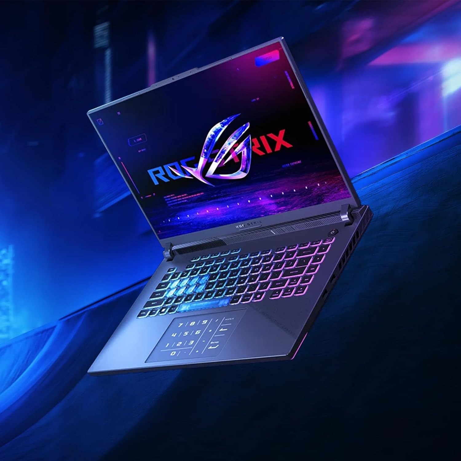 ASUS ROG Strix G16 Gaming Laptop 2025-16' FHD+ 165Hz Display, NVIDIA GeForce RTX 5070 Ti, AMD Ryzen 9 8940HX (up to 5.2 GHz), Win11 Pro, Backlit KB, Wi-Fi 6E, w/Accessoires (64GB RAM, 2TB SSD)