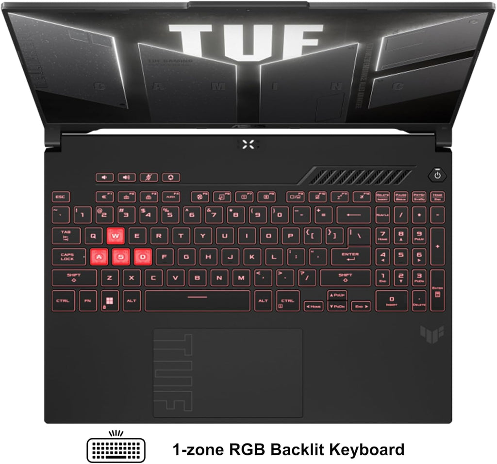 ASUS TUF Gaming A16 Laptop 16' WUXGA IPS 144Hz AMD 6-core Ryzen 7 7445HS 16GB RAM 1TB SSD GeForce RTX 4050 (Up to 194 AI Tops) RGB Backlit USB4 Two-Way AI Noise Cancelation Win11 ICP Hub