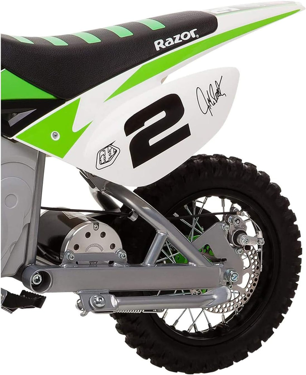 Razor Dirt Rocket SX500 McGrath Electric Motocross Bike for Kids Ages 14+ - 40 mins of Ride Time, For Riders up to 175 lbs