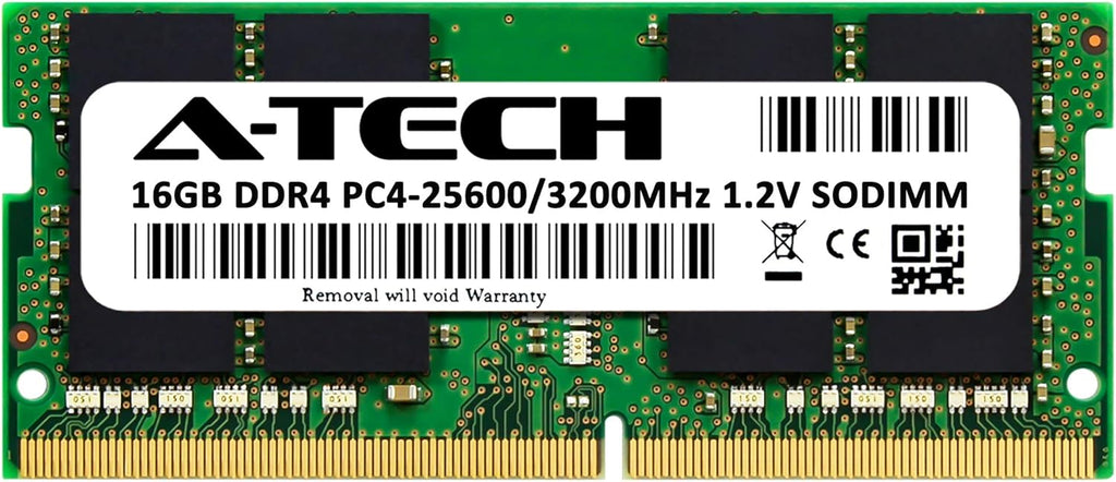 A-Tech 16GB RAM for Dell Alienware m15 R6, m15 R5, x17 R1 Gaming Laptop | DDR4 3200MHz PC4-25600 SODIMM 1.2V 260-Pin Non-ECC SO-DIMM Memory Upgrade