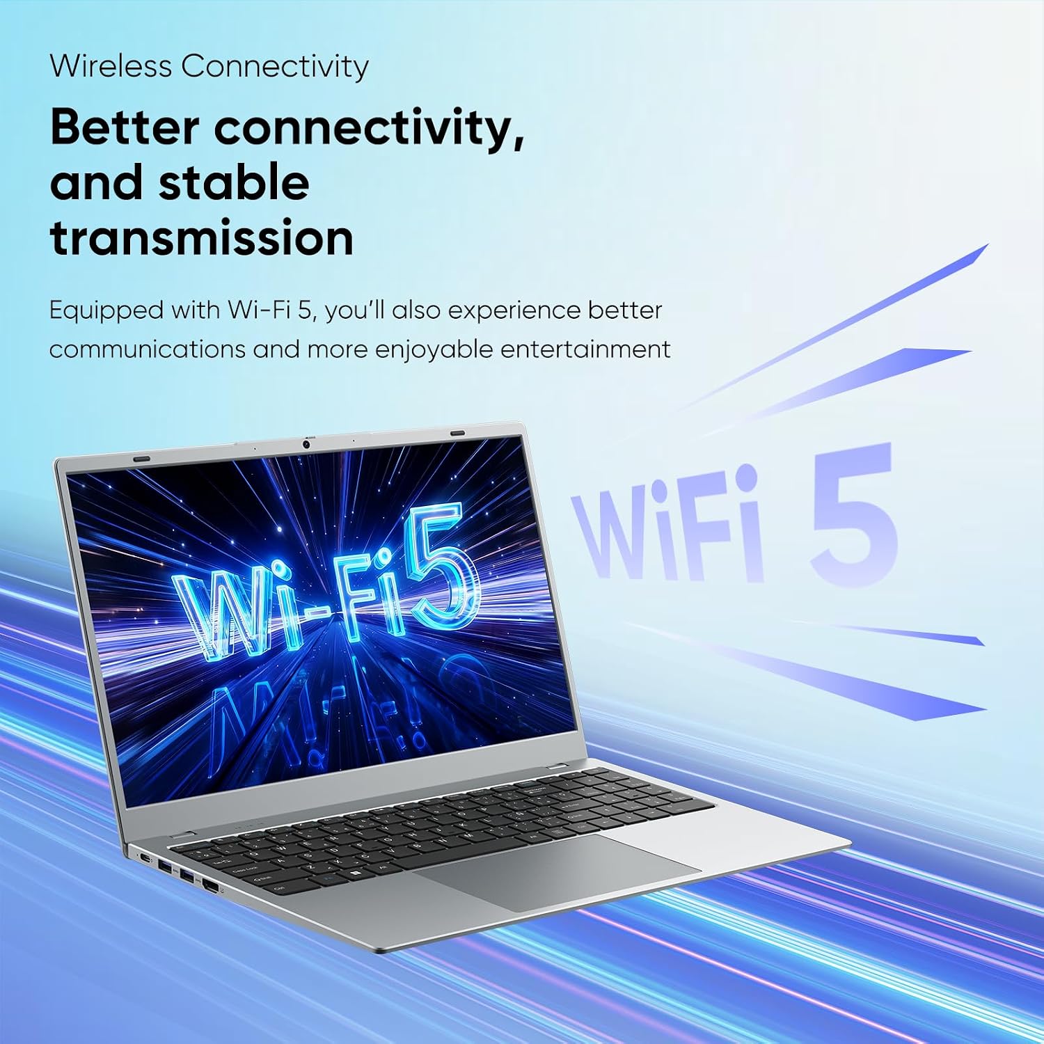 Laptop, 32GB RAM 512GB SSD Laptops Computer, 6500Y Processor (Beats N5095 up to 3.4GHz), 15.6' FHD IPS Display Win11 Laptop PC for Student and Business, WiFi 5, BT 5.0, Sliver