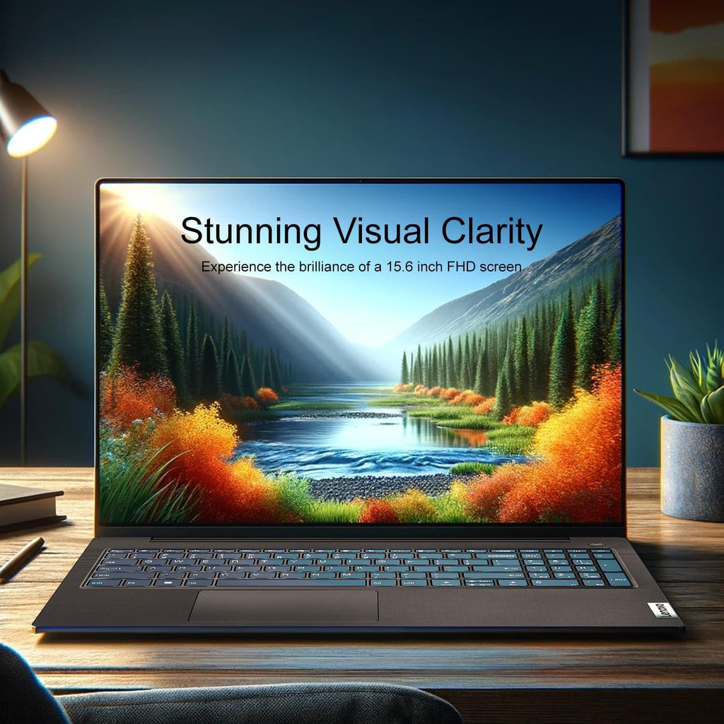 Lenovo 15.6' Business Laptop | 16GB RAM | 1.5TB Storage (1TB SSD & 512GB External Storage) | AMD Ryzen 5 7520U(Beats i7-1165G7) | USB-C | HDMI | Ethernet Port | Win 11 Pro | w/WOWPC Bundle