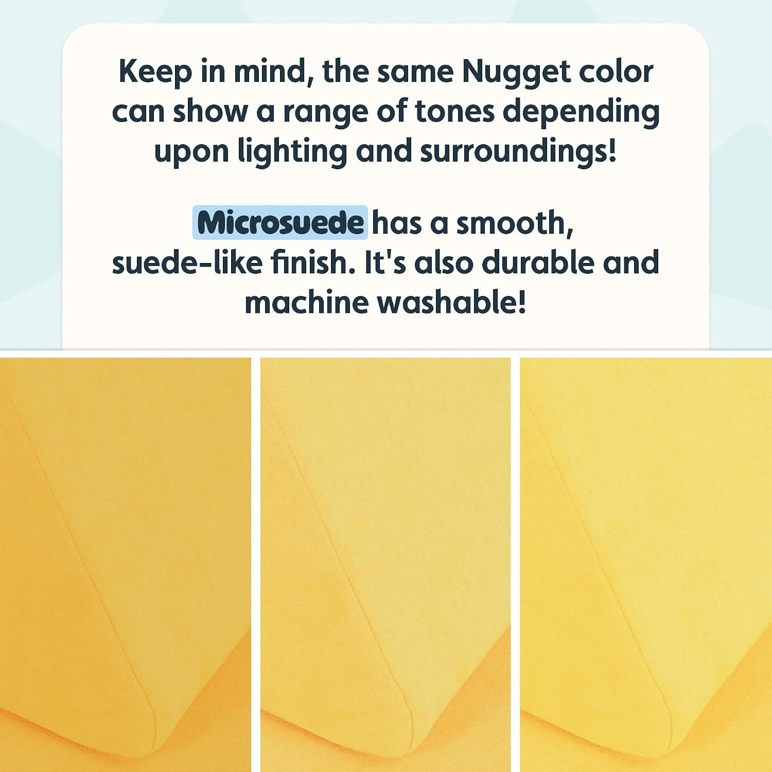 Nugget - The Original Play Couch for Kids - Modular Foam Children's Sofa for Playroom, Imagination, & Creative Open Ended Play - Washable & Convertible Playroom Furniture, Lemonade