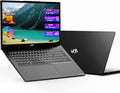 NIMO 17.3' Gaming-Laptop, Ryzen 9 8945HS 32GB RAM 2TB SSD (>i9-13900H) Radeon 780M GPU-Computer with 100W Type-C AI-Enhanced for Copilot VR Ready, Backlit KB Fingerprint Unlock, Student Business