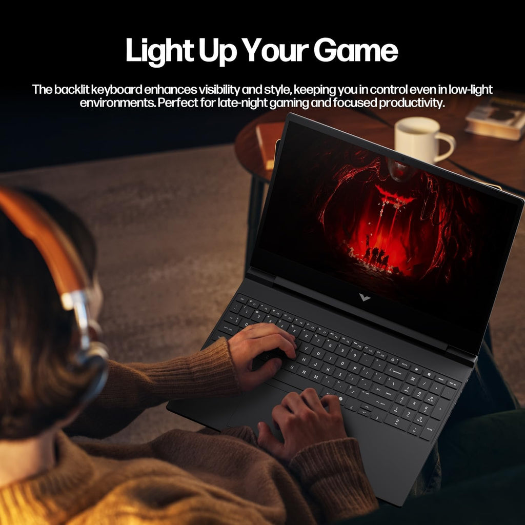 HP Victus 15.6' FHD 144Hz Gaming Laptop, AMD Ryzen 7 7445HS, NVIDIA GeForce RTX 4050, 64GB DDR5 RAM, 2TB PCIe 4.0 SSD, Backlit KB, Copilot, Silver, Bundle with Mytrix Accessories