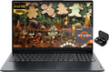 Lenovo IdeaPad 15.6' Laptop, FHD (1920x1080) TN 220nits Anti-Glare Display, AMD Ryzen 5 7520U, 8GB LPDDR5 RAM, 512GB SSD, AMD Radeon 610M Graphics, Windows 11 Home, Abyss Blue, EAT Wireless Earbuds