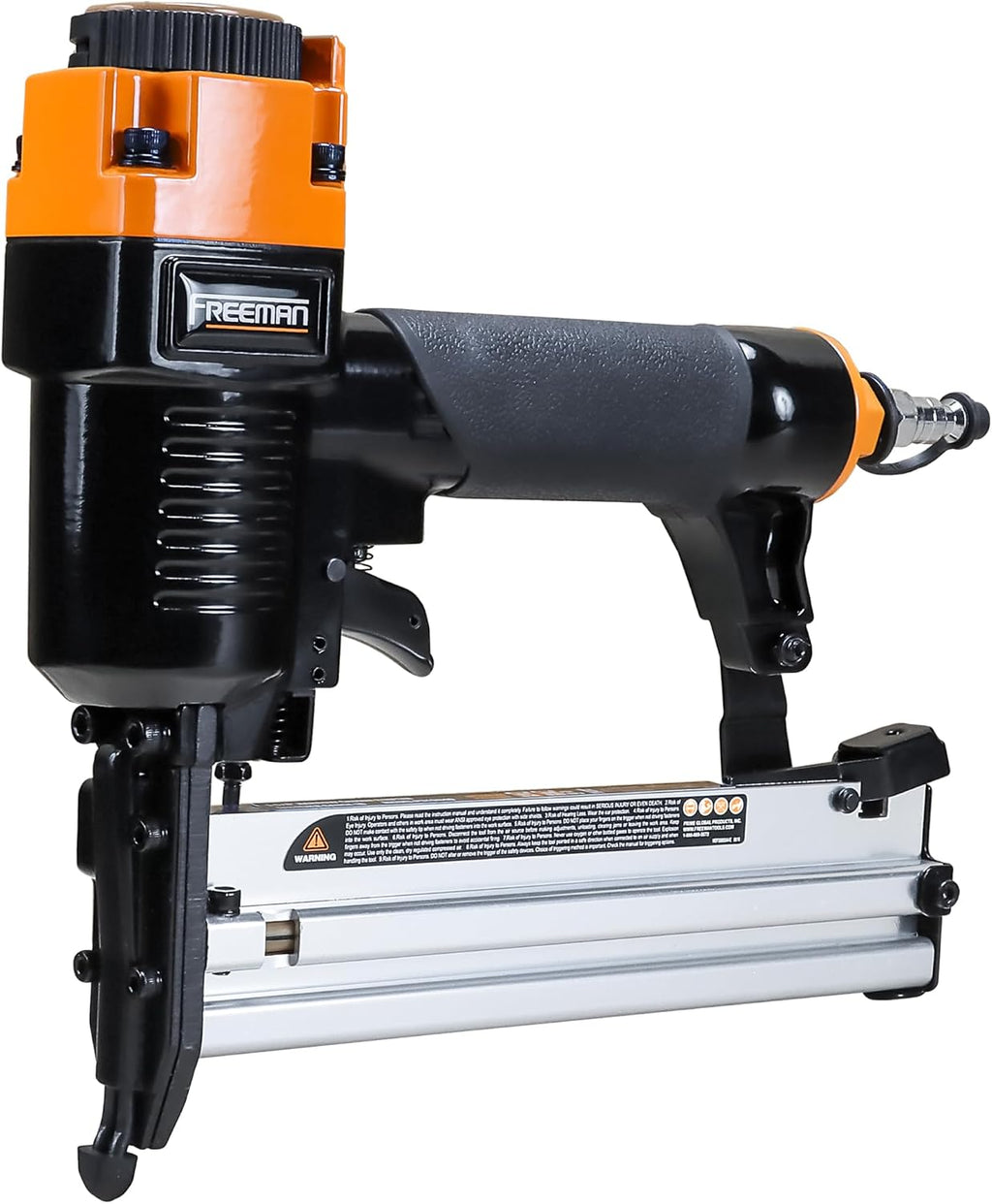 Freeman P5FRFNFWSCB Pneumatic Framing and Finishing Nailers and Staplers Combo Kit with Canvas Bag and Fasteners (5-Piece),Black