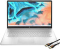 HP Laptops 17 inch Windows 11 | AMD Ryzen 5 5500U 6Core | FHD 1920x1080 IPS Display Narrow Bezel | Numeric Keyboard | Wireless-AC | Webcam | USB Type-C | HDMI Cable (32GB RAM | 1TB PCIe SSD)