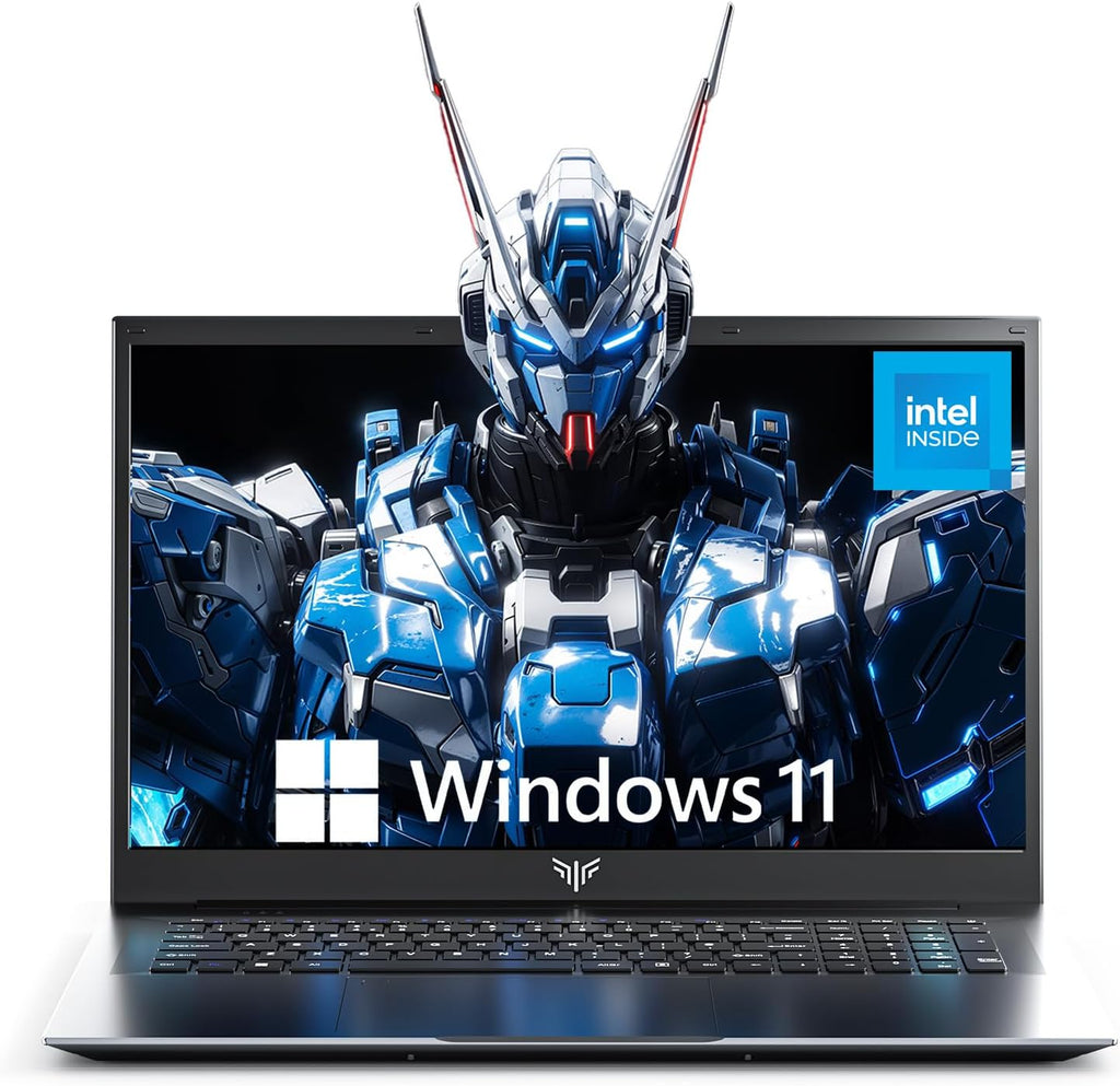 Laptop 18.5 Inch with 8000 mAh Battery,Intel N150 Quad-Core Processor UP to 3.6GHZ,16GB DDR4 RAM 512GB SSD,WiFi,Full HD IPS Display,2026 Windows 11 Laptops Computer for Business Office Student
