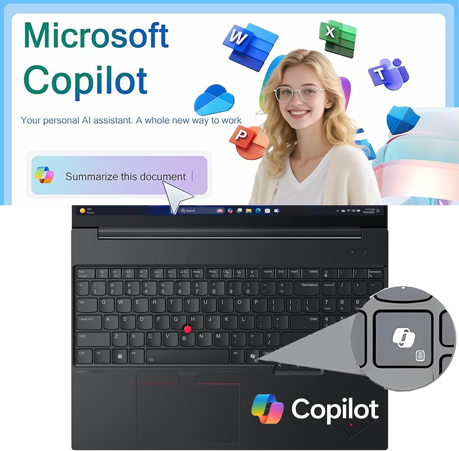 Lenovo ThinkPad E16 Gen 2 16' FHD+ Business Laptop Computer, AMD Ryzen 7 7735HS 8-Core, 32GB DDR5 RAM, 1TB PCIe SSD, WiFi 6E, Backlit KB, Fingerprint, Win 11 Pro, USB-C Hub, Office 365, Charcoal