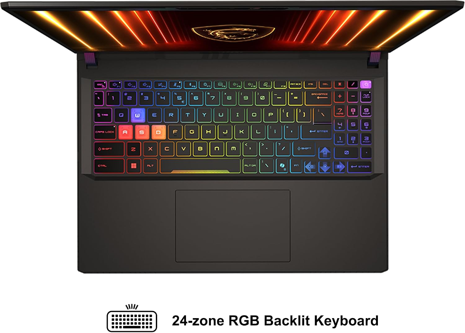 msi Vector A16 HX Gaming Laptop 16' QHD+ IPS 240Hz AMD 16-core Ryzen 9 HX (Up to 5.3GHz) 32GB RAM 1TB SSD GeForce RTX 5070 Ti (Up to 992 AI Tops) RGB Backlit Thunderbolt Win11 ICP Hub PC