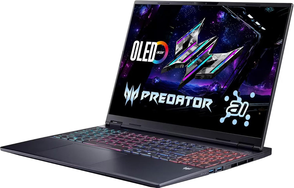 acer Predator Helios Neo 16S AI Gaming Laptop • NVIDIA RTX 5070Ti 12GB GDDR7 • 16' 2.5K 240Hz OLED Display • Intel Ultra 9 275HX • RGB Backlit KB • 32 GB DDR5 • 1 TB SSD • Win 11 Pro w/Redragon Bundle