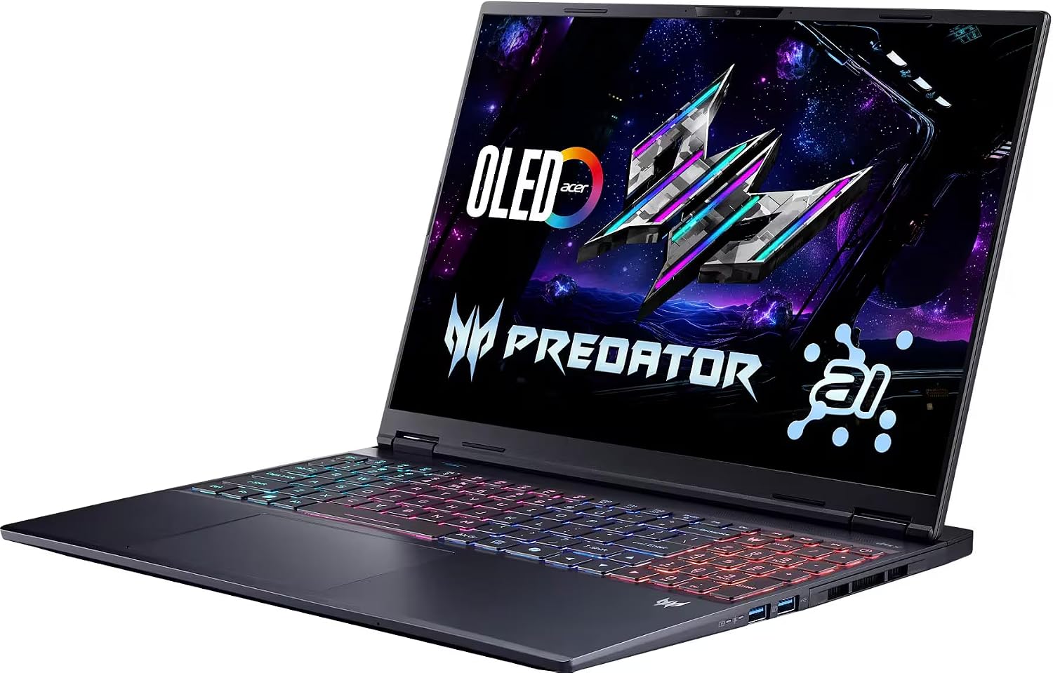 acer Predator Helios Neo 16S AI Gaming Laptop • NVIDIA RTX 5070Ti 12GB GDDR7 • 16' 2.5K 240Hz OLED Display • Intel Ultra 9 275HX • RGB Backlit KB • 64 GB DDR5 • 8 TB SSD • Win 11 Pro w/Redragon Bundle