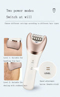 Epilator Hair Removal for Women, 6-in-1 Cordless & Rechargeable Lady Electric Shaver, Waterproof Hair Trimmer Device Wet and Dry Bikini Trimmer for Face Arm Leg Armpit