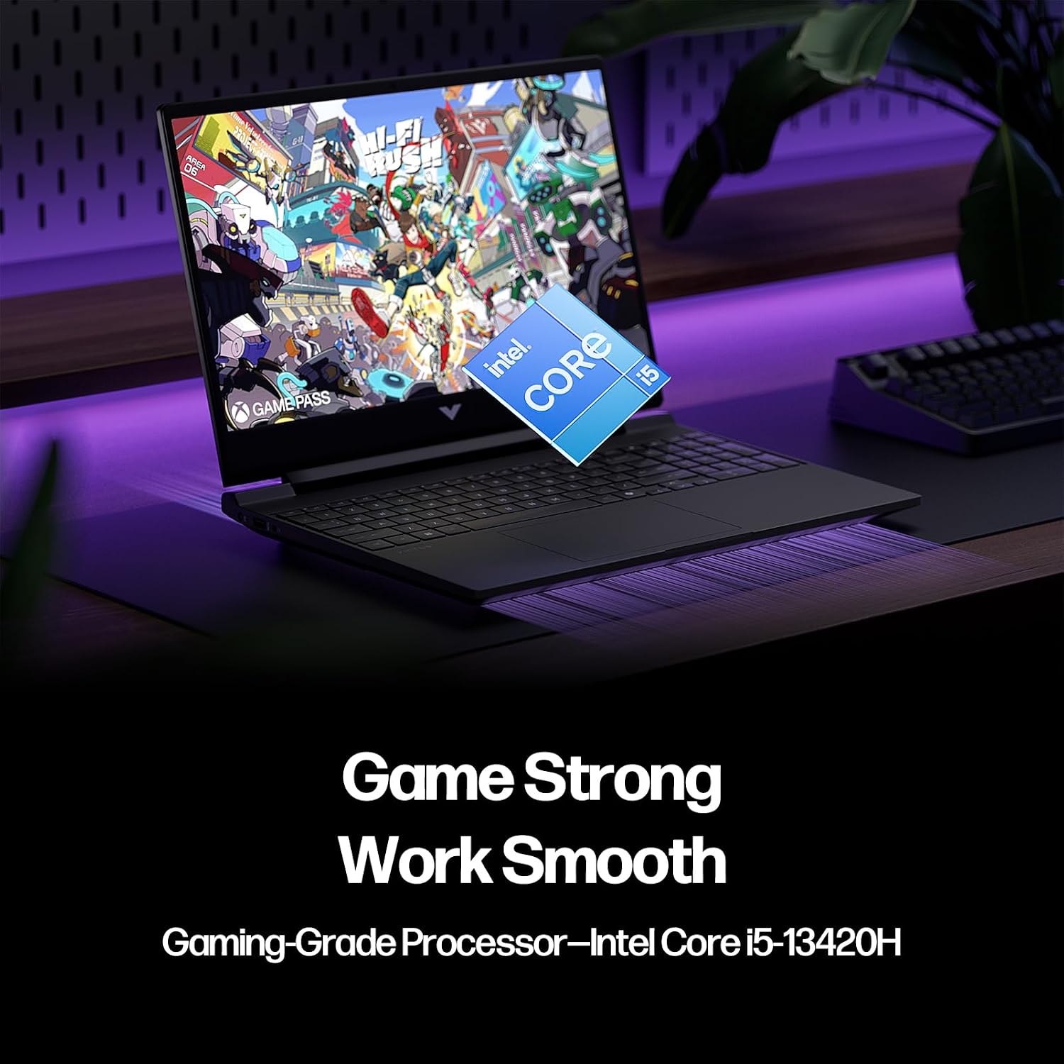 HP Victus 15.6 Gaming Laptop, 15.6 FHD 144HZ Display, Intel Core i5-13420H, NVIDIA GeForce RTX 4050, 32GB RAM 1TB SSD, Backlit Keyboard, WiFi 6, Win 11 Pro, Bundled with Accessory