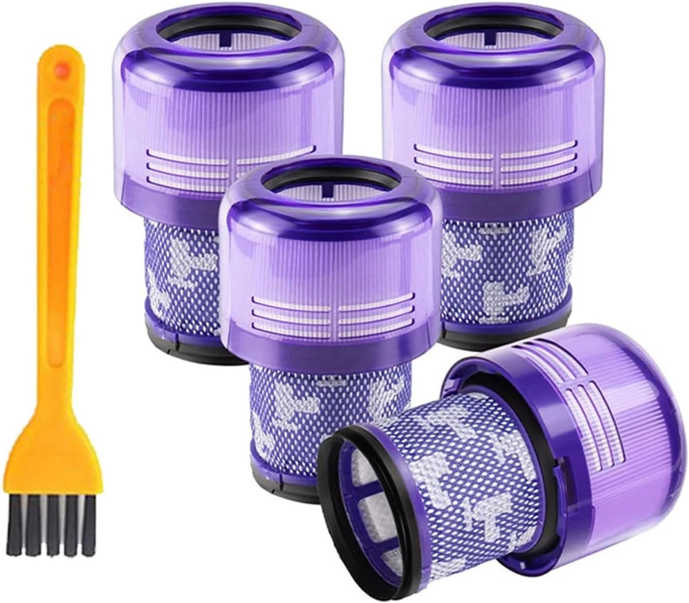 Filter Replacement Parts, Compatible For Dyson， V11 Torque Drive V11 Animal V15 Detect SV14 Cordless Vacuum Compare To Part 970013-02(4PCS)