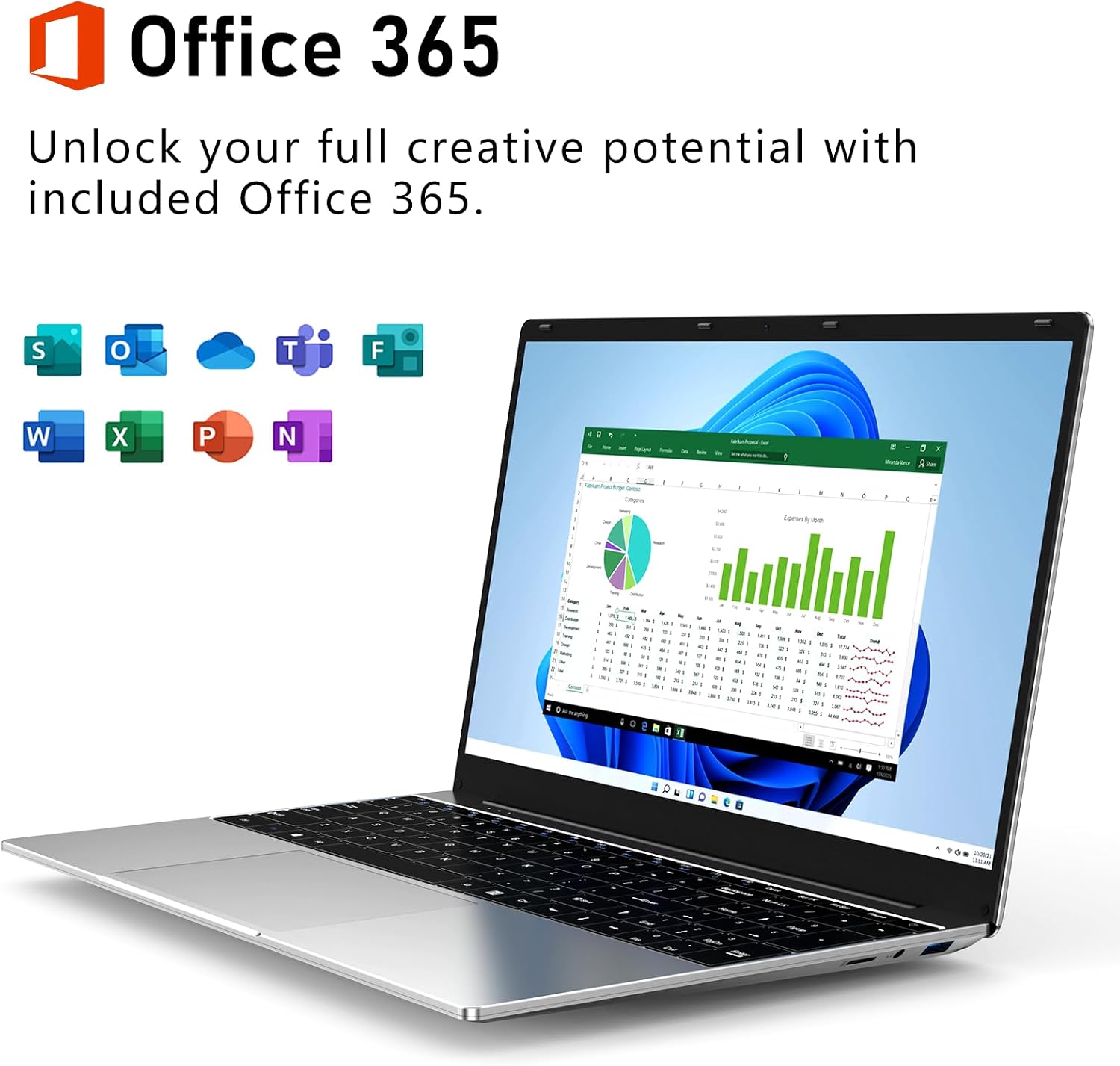2026 Gaming Laptop,17.3 Inch Office 365 Laptop Computer,16GB RAM 512GB SSD,N150 Processor(4C/4T, Up to 3.6GHz),17.3' FHD 1920 * 1080 Display,WiFi 5,BT4.2, Backlit Keyboard