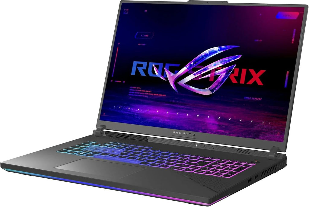 ASUS ROG Strix G18 Gaming Laptop, 18 inch 2.5K (2560x1600, WQXGA) 16:10 Display, AMD 16core Ryzen 9 9955HX, RTX5070, 32GB DDR5 RAM 1TB SSD, WiFi6E, Backlit KB, Win11, Eclipse Gray, w/Mouse, W/GaLiMu