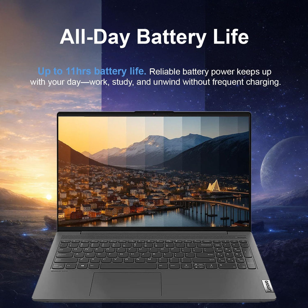 Lenovo Ideapad 5 15.6' FHD Touchscreen Laptop | Intel Core i5 Processor | Windows 11 | 8GB RAM | 2TB PCIe SSD | Full-Size Backlit Keyboard | Fingerprint Reader & Privacy Shutter | Dolby Audio