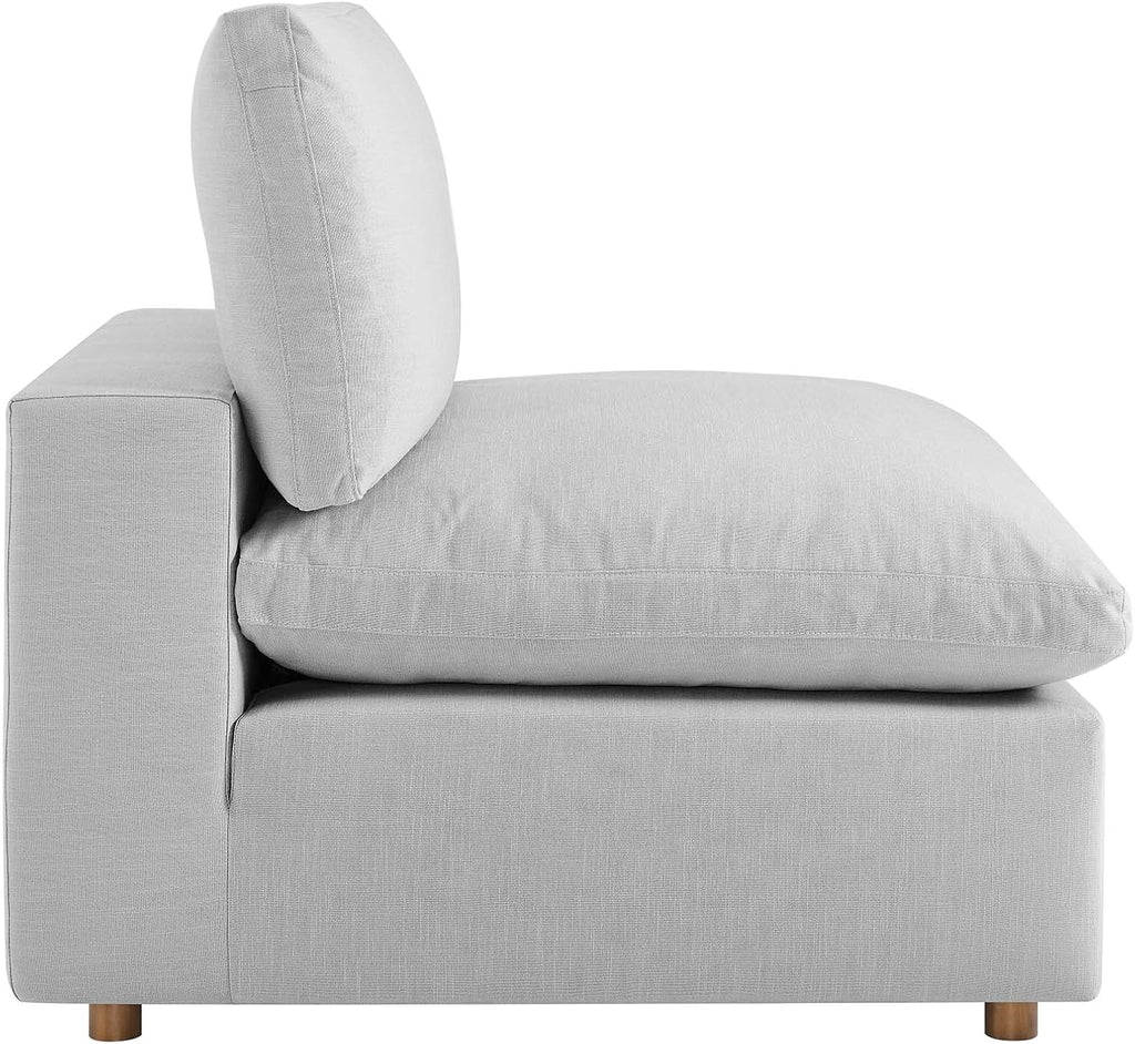 Modway Commix Down-Filled Overstuffed Upholstered 4-Piece Sectional Sofa