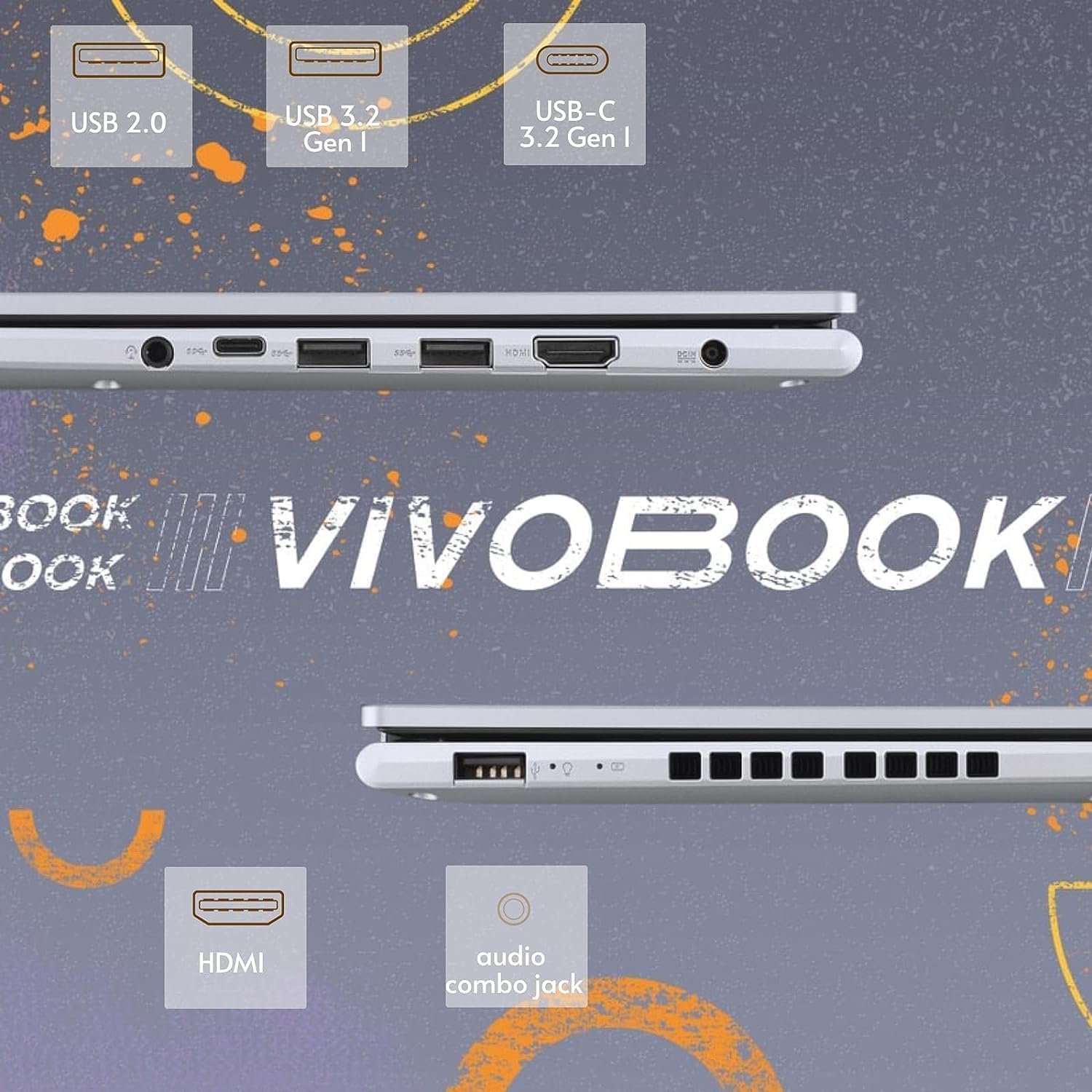 ASUS Vivobook 16 Laptop Computer - 16' HD Display, AMD Ryzen 7 5800HS (Beats i7-1195G7), 16GB RAM, 1TB SSD, AMD Radeon Graphics, WiFi 6, Chiclet Keyboard, USB-A&C, Windows 11 Pro with Laptop Stand
