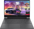HP Victus 15 Gaming Laptop, 15.6' FHD 144Hz IPS (AMD Ryzen 5 7535HS, 16GB DDR5 RAM, 512GB PCle SSD, Radeon RX 6550M 4GB (Beat RTX3050)) Backlit KB, Wi-Fi 6, Webcam, Ethernet, Win 11 Home