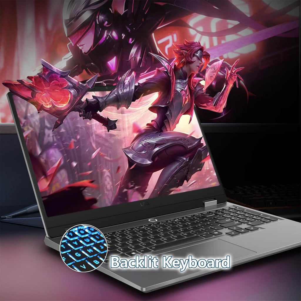 Lenovo-LOQ Gaming-Laptop RTX 5060- Intel i7-13650HX - 15.6' FHD 144Hz Display MUX Switch -G-SYNC -64GB RAM -2TB SSD -Backlit Keyboard -2025 Portatil Gamer PC - Windows 11