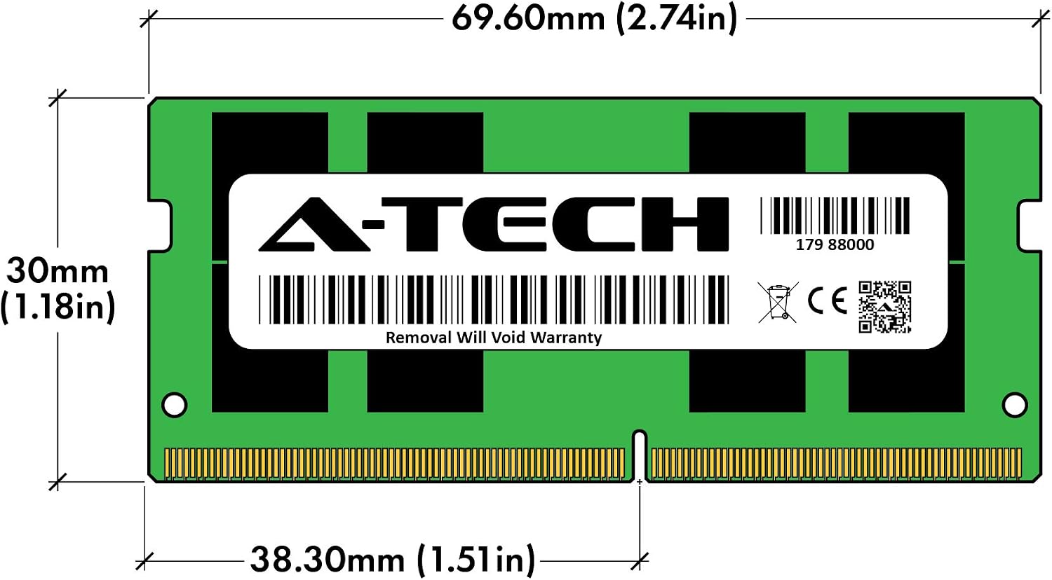 A-Tech 16GB RAM for Dell Alienware m15 R6, m15 R5, x17 R1 Gaming Laptop | DDR4 3200MHz PC4-25600 SODIMM 1.2V 260-Pin Non-ECC SO-DIMM Memory Upgrade