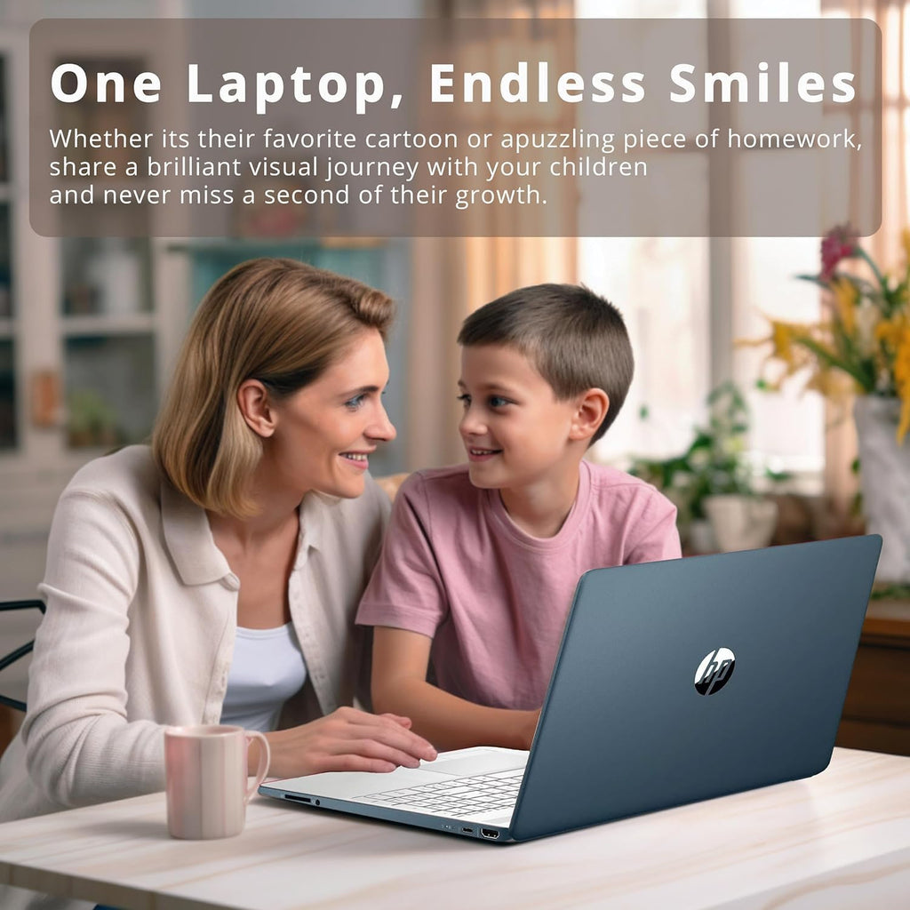 HP-14 inch Laptop-Windows 11-8 Core Intel i3-N305-32GB RAM -1TB PCIE SSD -Student Laptop School - Long Battery Life - Ultralight - Mini Computadoras Laptop en oferta 2024 - HDMI Cable