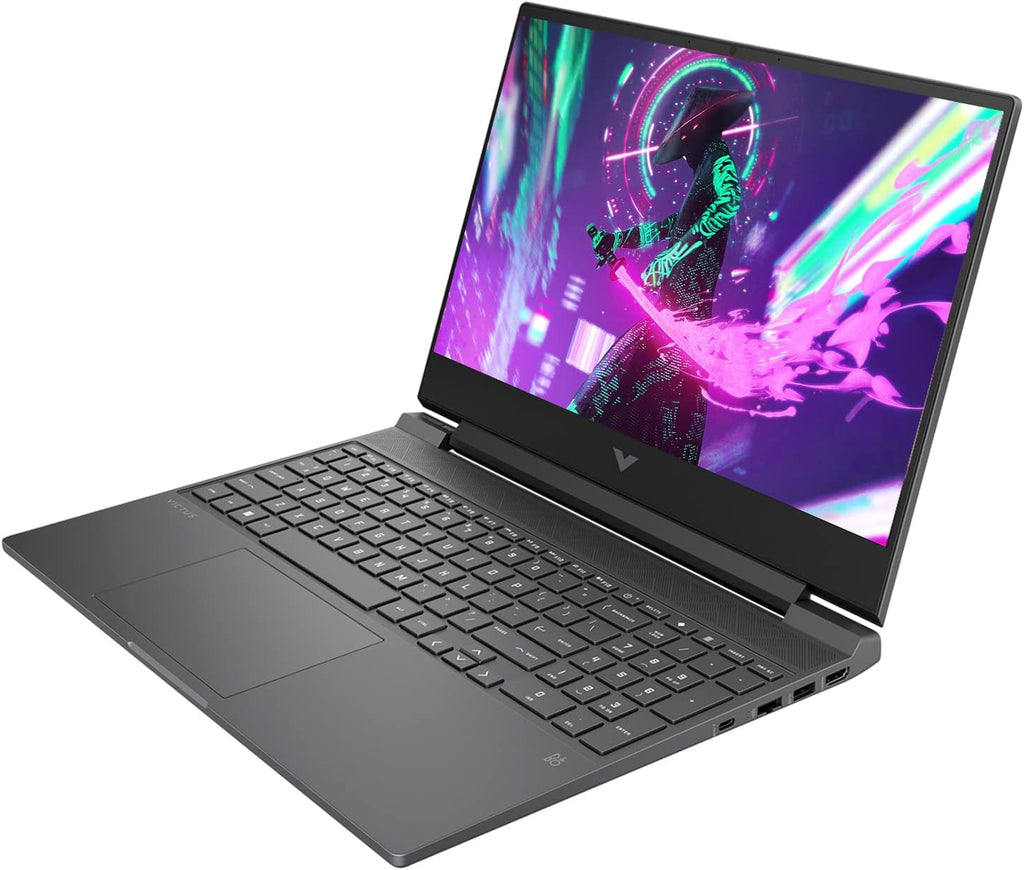HP Victus Gaming Laptop, 15.6' FHD 144 Hz Display, 12th Gen Intel Core i5-12450H, GeForce GTX 1650 Graphics, 16GB RAM, 1TB SSD, RJ45, HDMI, SD Card Reader, Wi-Fi 6, Backlit KB, Windows 11 Home