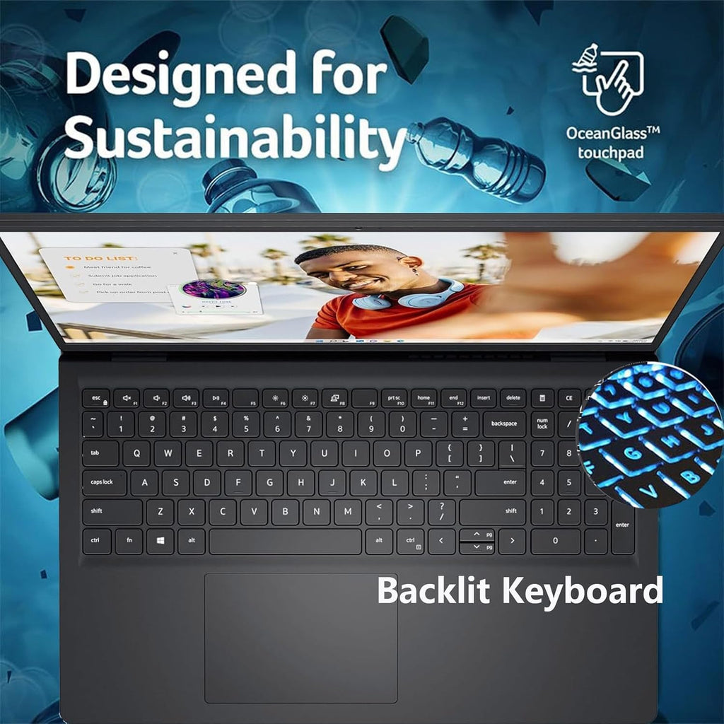 Dell 16 Touchscreen Laptop -AMD Ryzen Ryzen 7 250 Beat Ultra 7 155H -16inch FHD+ Touch -32GB RAM| 2TB SSD -Backlit Keyboard -Office 365 -Windows 11 -Copilot Laptop Portatil PC- Business College
