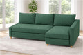 Durable Polyester Flax Friheten Sleeper Sofa Cover Replacement is Compatible with IKEA Friheten Sofa Bed, Or Corner, Or Sectional Slipcover. Sofa Cover Only (50% Thicker Forrest Left)