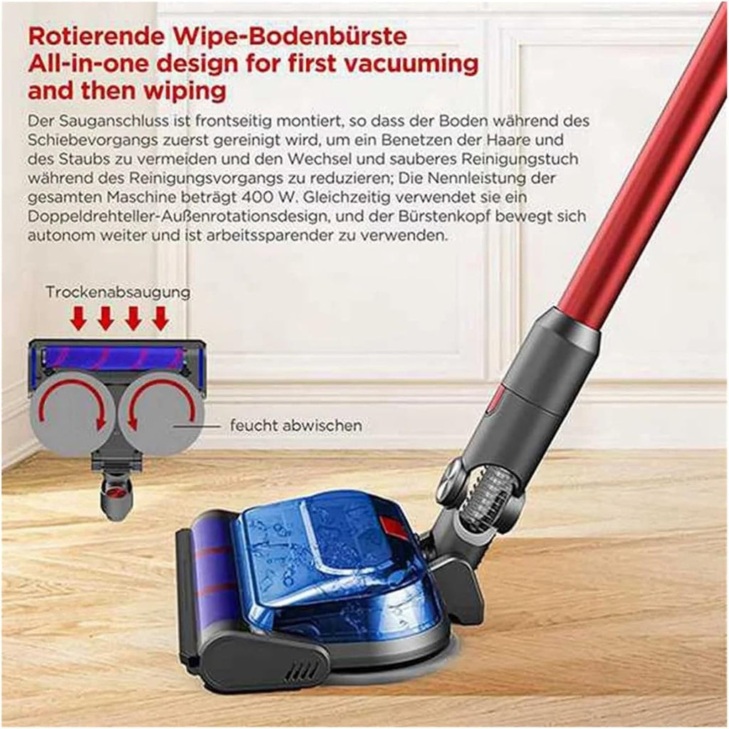 Attachment Mop Suction Electric Mop With Lock And Mop For，Compatible For Dyson， V15 V11 V10 V8 V7 Vacuum Cleaner Accessories