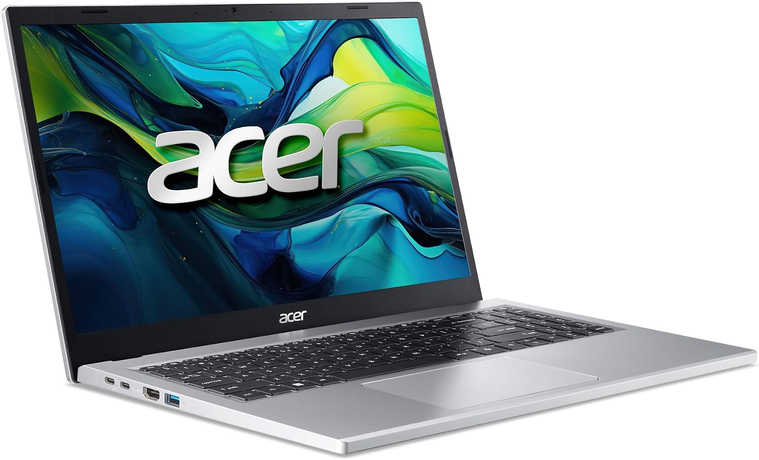 acer Aspire Go 15 AI Ready Laptop | 15.6' FHD (1920 x 1080) IPS Display | AMD Ryzen 3 7320U | AMD Radeon 610M Graphics | 8GB LPDDR5 | 256GB PCIe Gen4 SSD | Wi-Fi 6 | Windows 11 Home | AG15-21P-R0RR