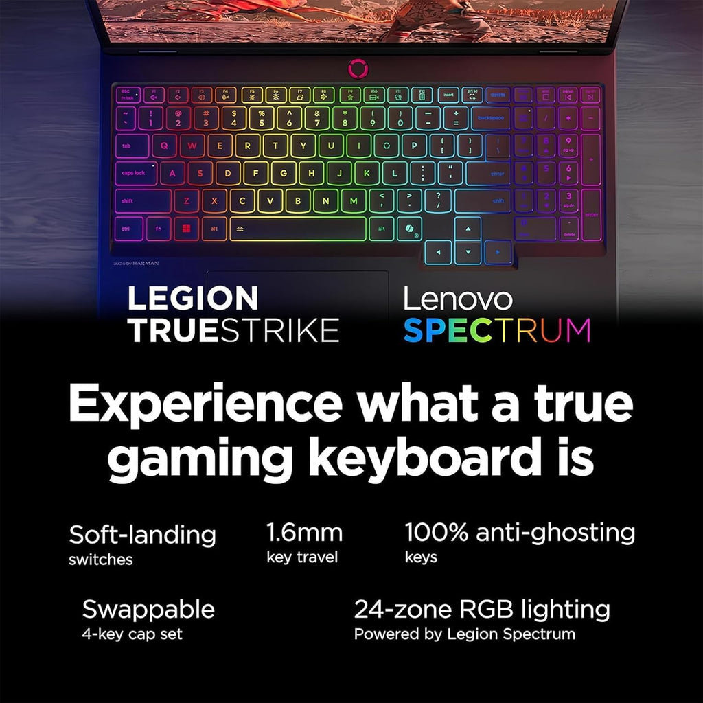 Lenovo Legion 5i 16' Gaming Laptop - Intel Core Ultra 9 275HX - GeForce RTX 5060 - WQXGA (2560x1600) - Windows 11 Home-W/HDMI Cable (64GB RAM | 2TB PCIe SSD)