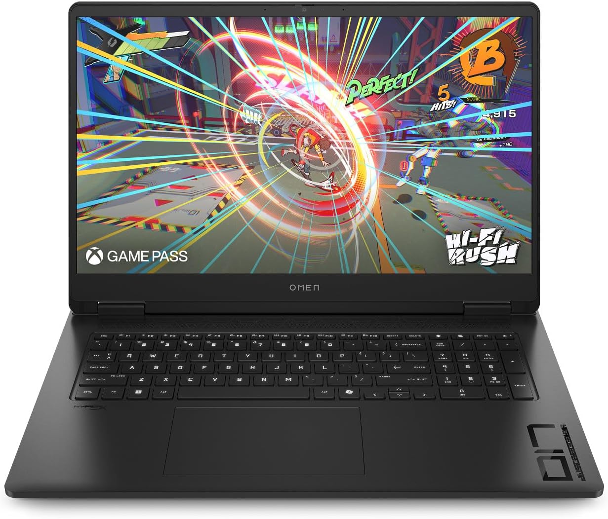 HP Omen 17 RTX 5070, QHD 240Hz, Ryzen AI 7 350 (>Ultra 7 258V), 16GB DDR5, 512GB Gen4 SSD Gaming Laptop w/HP RGB Mouse, Mousepad, RGB Keyboard, WiFi 6, Bluetooth, 83Whr Battery & Windows 11 Pro