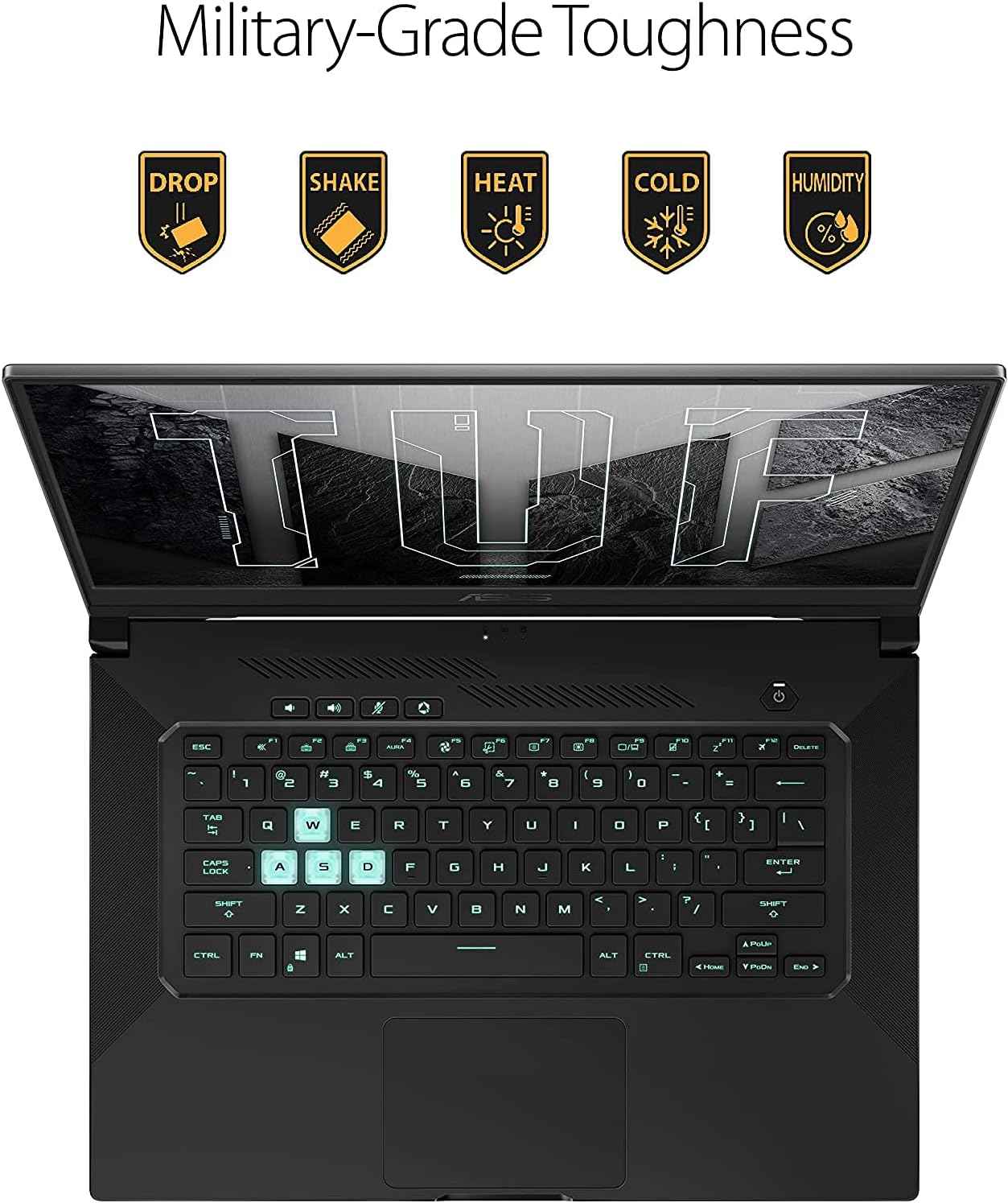 ASUS TUF Dash F15 Gaming Laptop 2022 | 15.6' 144Hz FHD Display | 11th Intel i7-11370H 16GB DDR4 1TB NVMe SSD | NVIDIA GeForce RTX 3050Ti 4GB GDDR6 WiFi 6 Thunderbolt Backlit KB RJ45 | Win 11 Pro