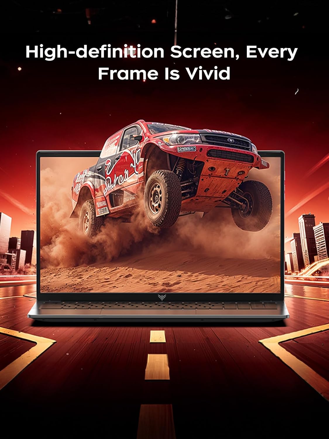 Light Gaming Laptop with AMD Ryzen7 7730U Processor（Up to 4.5GHz,8C/16T),16GB DDR4 RAM 512GB SSD, AMD Radeon Graphics,WiFi 6,15.6 inch IPS Display,Webcam, Windows 11 Laptop Computer for Video Editing