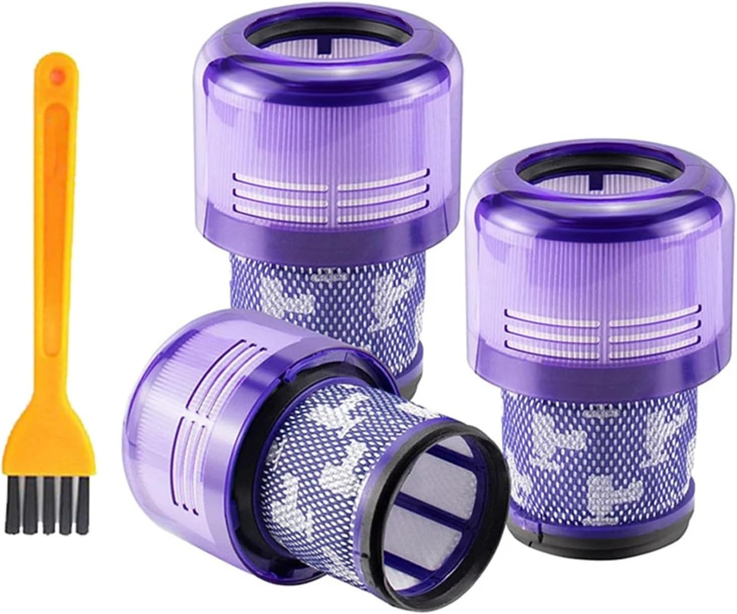 Filter Replacement Parts, Compatible For Dyson， V11 Torque Drive V11 Animal V15 Detect SV14 Cordless Vacuum Compare To Part 970013-02(3PCS)