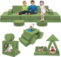 Edbuosy 22Pcs Modular Kids Play Couch - Kids Couch for Playroom Bedroom Living Rooms Toddler Sofa for Inspiring Child Creativity，Children Convertible Foam Sofa