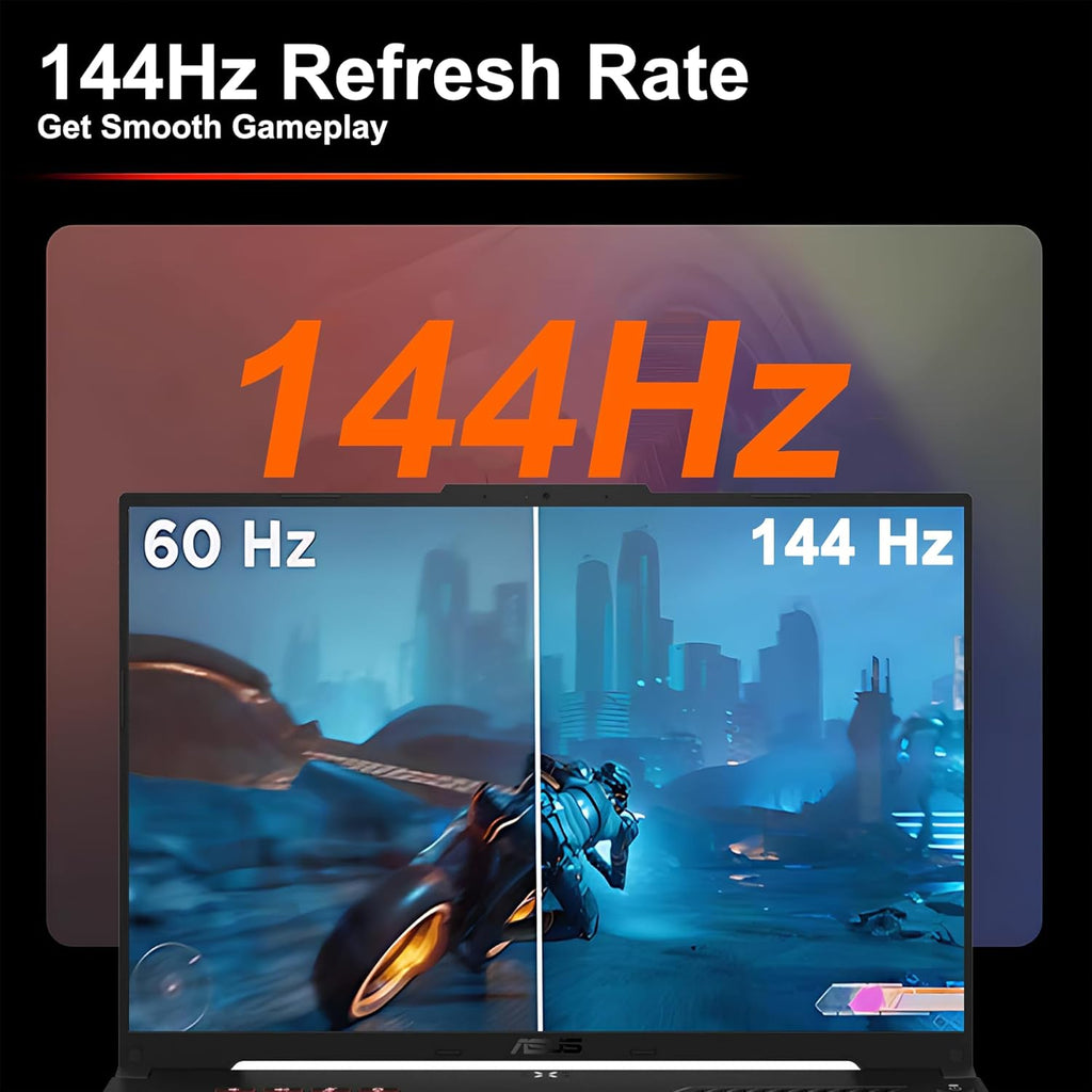 ASUS TUF Gaming A16 Laptop 16' WUXGA IPS 144Hz AMD 6-core Ryzen 7 7445HS 16GB RAM 512GB SSD GeForce RTX 4050 (Up to 194 AI Tops) RGB Backlit USB4 Two-Way AI Noise Cancelation Win11 ICP Hub