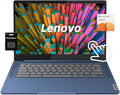 Lenovo Chromebook 14' FHD Touchscreen, 8 Core MediaTek Kompanio 520, 4GB LPDDR4X, 320GB Storage (64GB eMMC+256GB Card), Microsoft 365, Business & Student Laptop, Webcam, WiFi 6, Chrome OS, Blue
