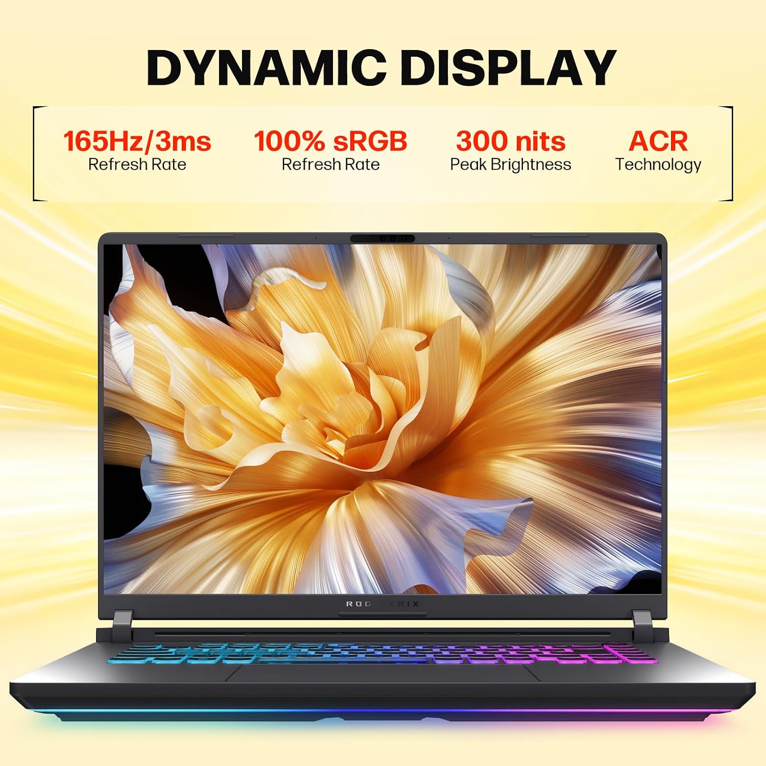 ASUS ROG Strix G16 Gaming Laptop, NVIDIA GeForce RTX 5060, Intel i7-14650HX, 64 GB DDR5, 1 TB SSD, 16 inch FHD+ 165Hz 3ms, WiFi 7, Dolby Atmos, Hires Audio, HD+ Cam, Windows 11 Pro, Accessories