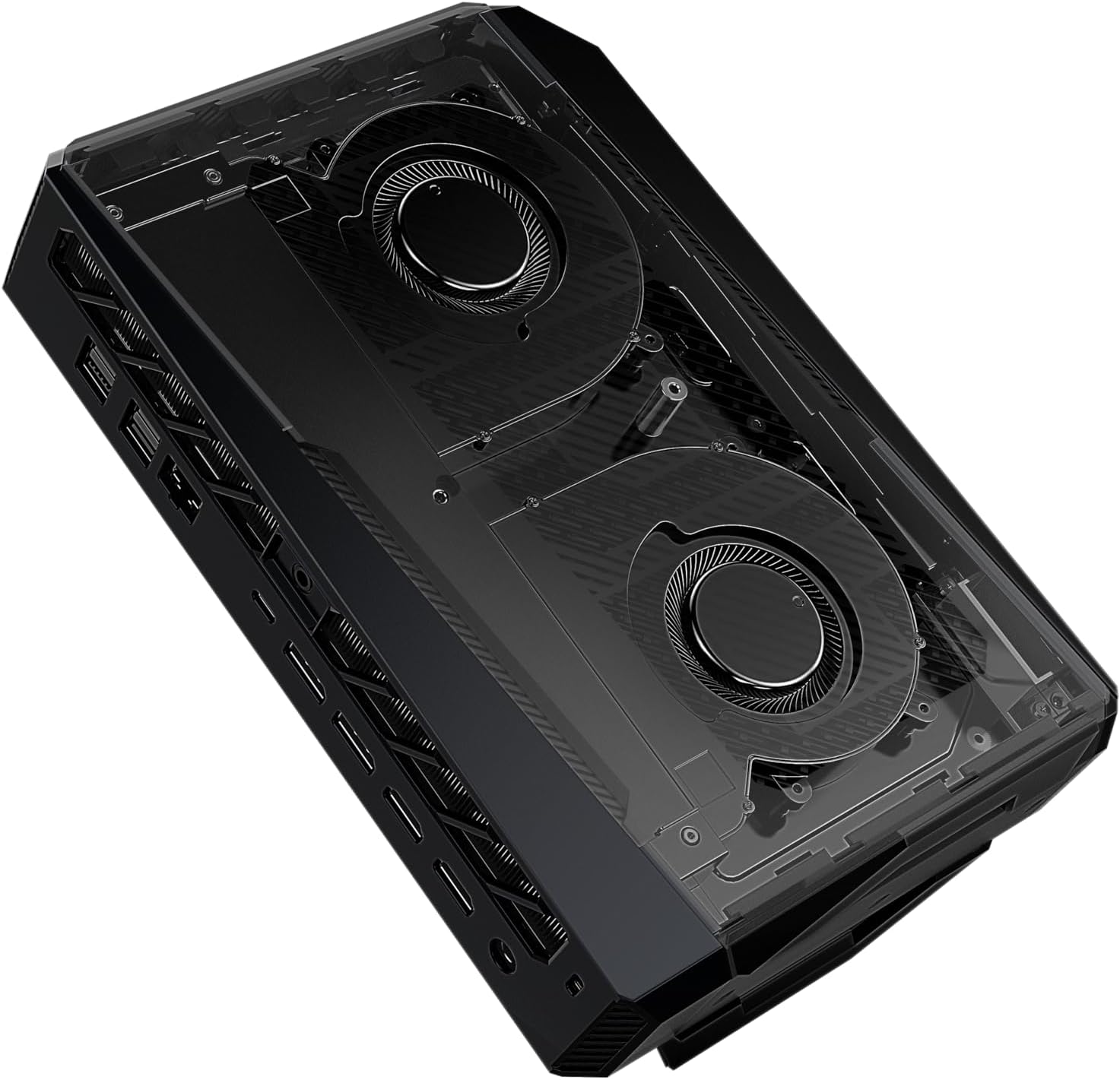 ROG NUC (2025) Gaming Mini PC with Intel® Core™ Ultra 9 (Series 2) ARL-HX CPU, NVIDIA® GeForce RTX™ 5080 Mobile GPU, 32GB DDR5 RAM, 2TB NVMe SSD, Thunderbolt™ 4, Triple-Fan Cooling, and ARGB Lighting